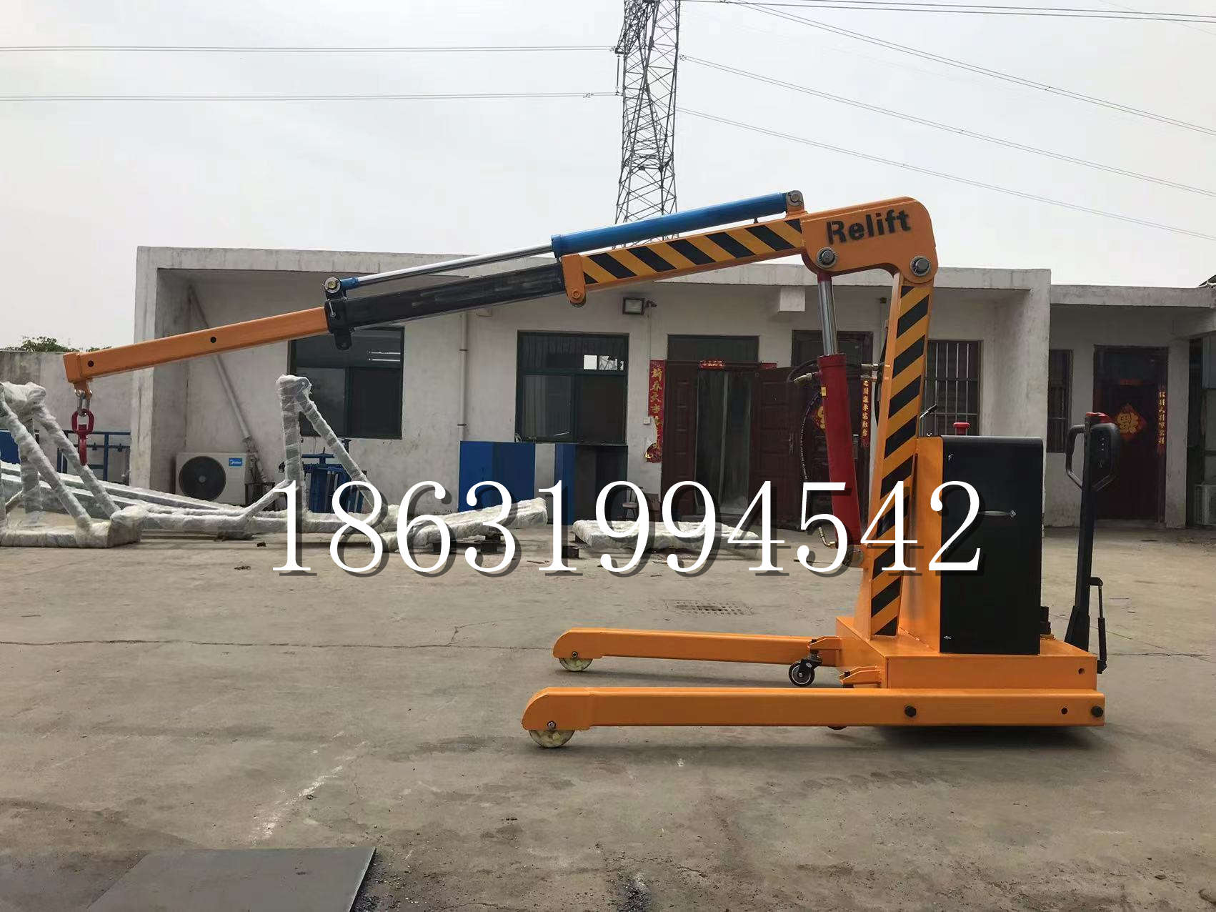 建昌县久征定做3吨三轮随车吊 农用园林绿化移树吊 平板工程用小吊机