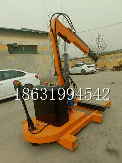 建昌县自卸车厢随车吊 自制轮式四不像起重机 四驱平板吊 5吨 贵盛